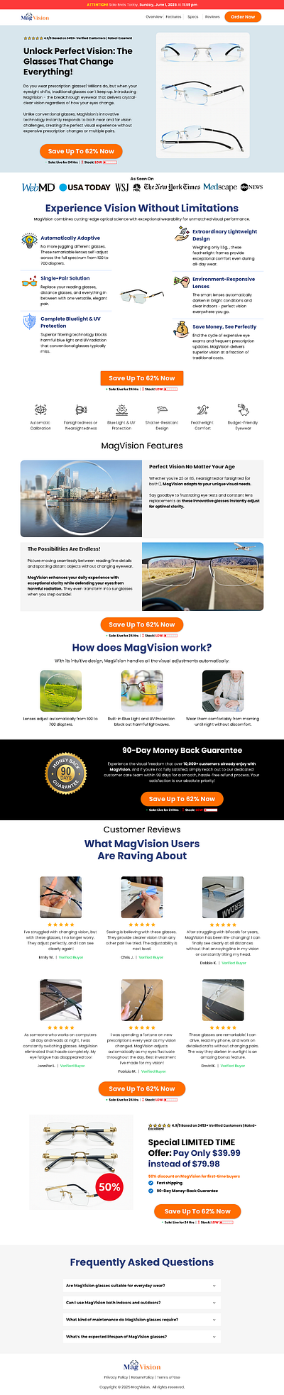 Mag Vision ON Funnelish Funnel advertorial page checkout page clone checkout page clone funnelish template clone landing page clone website on funnelish clone sell page funnelish funnelish funnel funnelish template landing page mag vision on funnelish funnel ready funnel ready template