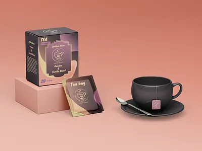 Branding of tea products branding design graphic design illustration ui