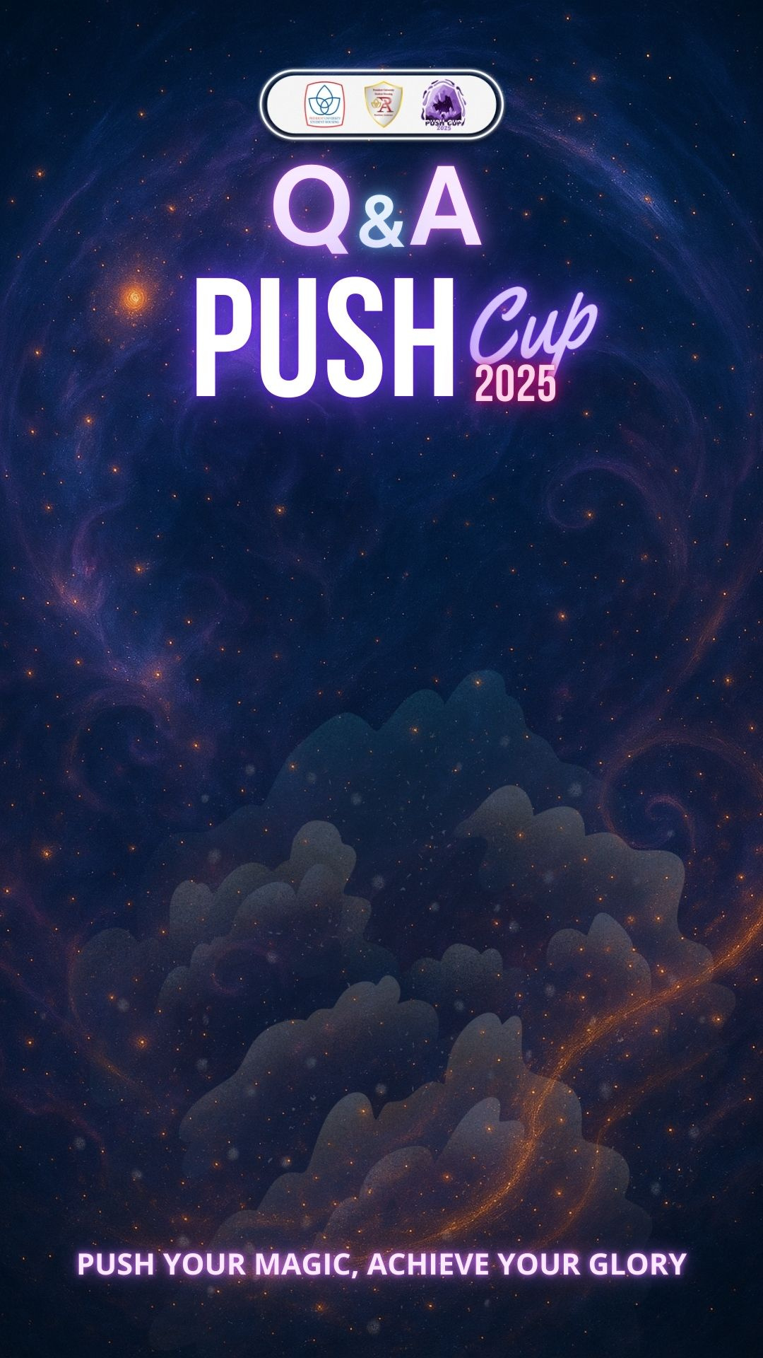 Fantasy Snapgram Template branding canva design esports event fantasy galaxy games graphic design illustration instagram story magic magic cave neon poster snapgram sports starnight template tournament