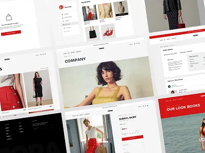 Fashion Brand - OZORA design graphic design ui ux web