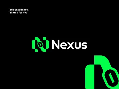 Nexus - N logo, N letter, Tech logo, Technology, UI, AI abstract abstract logo app brand identity branding design graphic design illustration logo logo design modern logo n letter n logo tech logo technology ui