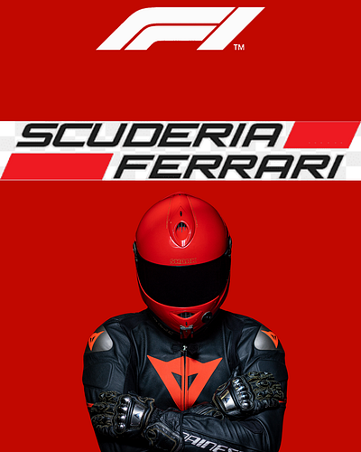 🔥 Scuderia Ferrari — Born to Race, Built to Win. canva desgins dribble graphic design