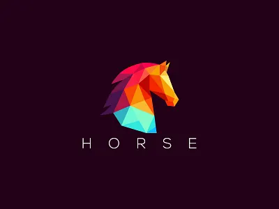 Horse Logo ben naveed branding elegant logo horse horse logo horse ridding horse training logo designer monoline logo mountain ridge sport logo