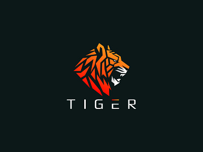 Tiger Logo agency animal corporate flat tiger for sale freedom logo for sale luxurious modern side view tiger tiger angry tiger animal tiger branding tiger for branding tiger head tiger logo wild wild tiger wisdom