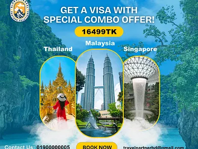 Travel Facebook Post 3d branding creative digital marketing facebook post graphic design illustration logo post design social media post tour package travel post ui vector visual design