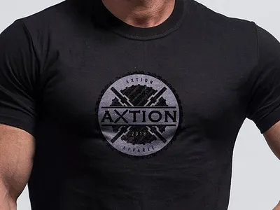 AXTION Tee Design branding design graphic design illustration logo typography vector