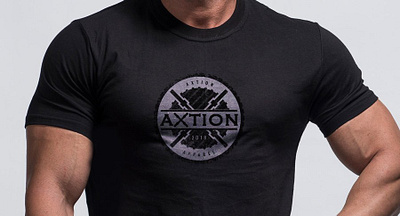 AXTION Tee Design branding design graphic design illustration logo typography vector