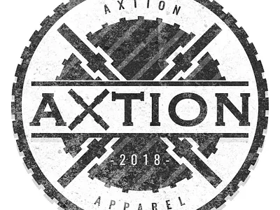 AXTION Logo Design branding design graphic design illustration logo typography vector