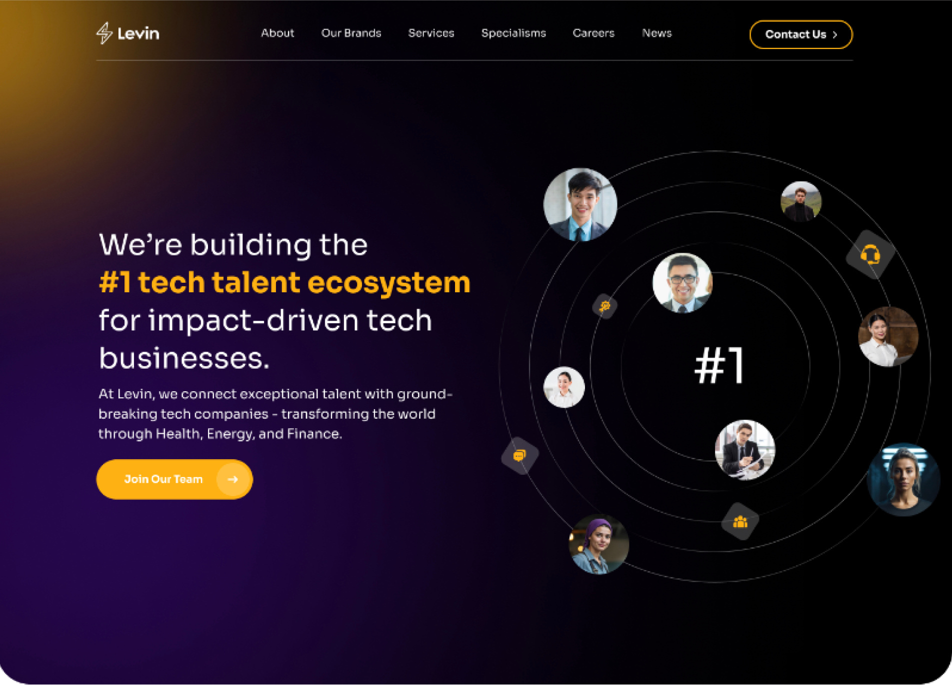 Example of Premium Website & Landing Page Design