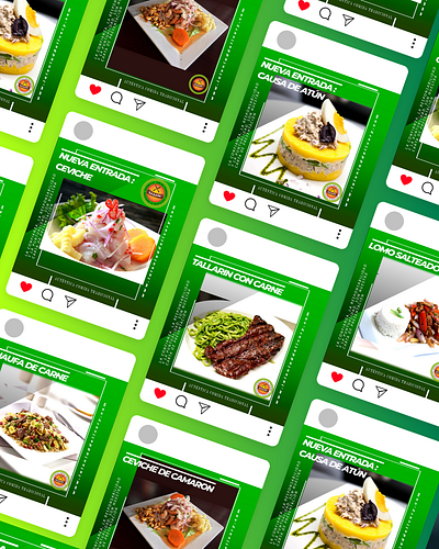 Social Media Design | La Leña Delivery branding graphic design post design social media
