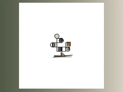 Maybe-Tree-7-1 green illustration line minimal modern modern art print tree