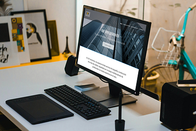 Web Design | SJF Inversiones branding diseño gráfico diseño web graphic design logo ui web web design wordpress