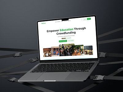 EduFund Webapp accessible design crowdfunding webapp donation platform education product design ui ui design