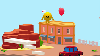 Catch the hearts 💘 Game Control Experiment with Spline 3D 3d animation 3d design 3d modeling character cure game game design game ui happy heart interactive jump responsive spline spline 3d spline tool ui design