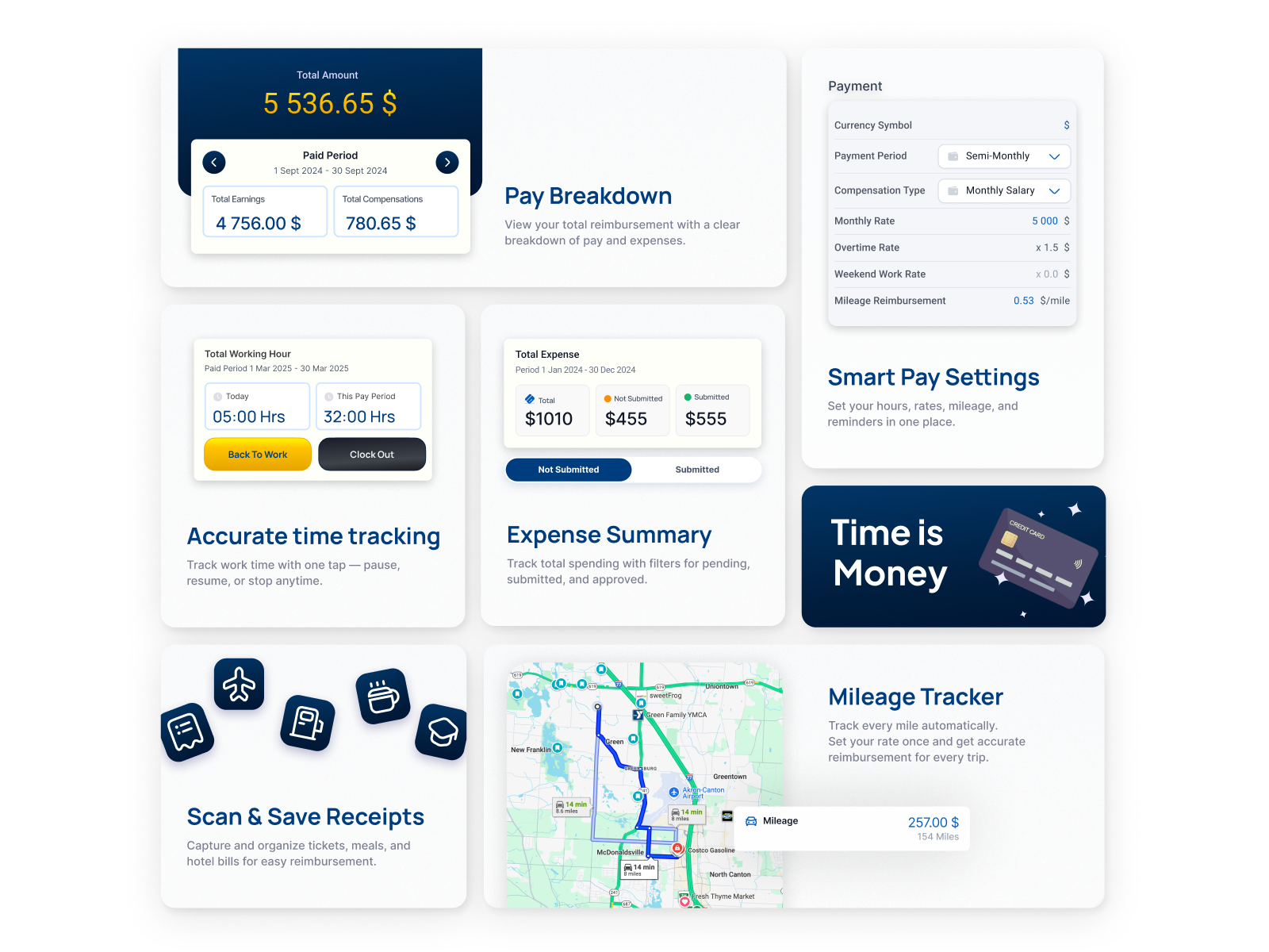 Features That Keep You in Control app bentogrid figma graphic design landingpage ui uxui web design