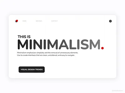 Minimalism - UI Style figma minimalism ui