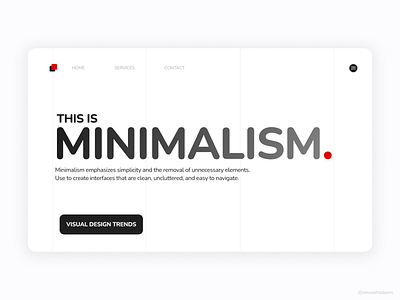 Minimalism - UI Style figma minimalism ui