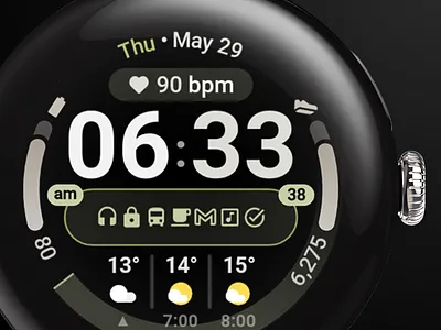 Apex 2.0 Watch Face amoledwatchfaces android wear design digital galaxy watch pixel watch watch faces watchface wear os wear os 5 weather