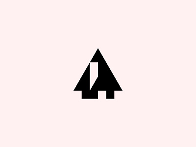 Inntique home house logo minimal modern simple