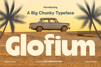 Glofium bold font branding branding font chunky font customize font display font editorial font font font design font style free font fun font logotype modern font poster font retro font rounded font sans serif stylish font typeface