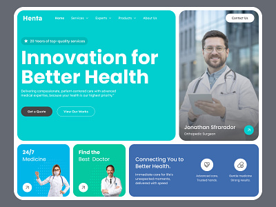 Health care website ui design figam website ui figma ui figma ui designer health care product designer health care website health website landing page ui landingpage medical mvp medical product design medical web ui medical website medical website uiux modern website ui pharmecy website ui ui figma design web ui