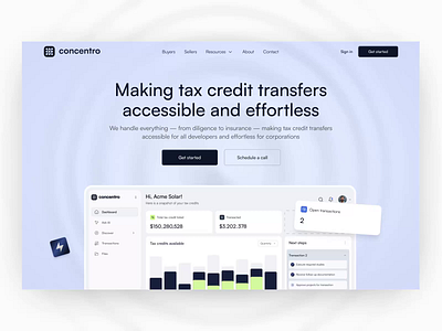 Website for a Technology-Driven SaaS Platform animation fintech landing page outcrowd platform design saas scroll animation ui ux web design website website design