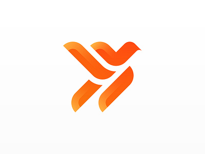 Modern Creative Abstract Phoenix Logo For Fintech Startup abstract logo bird logo brand identity branding creative crypto f letter fintech geometric logo gradient logo icon logo logo design logotype modern logo phoenix phoenix logo saas startup logo symbol