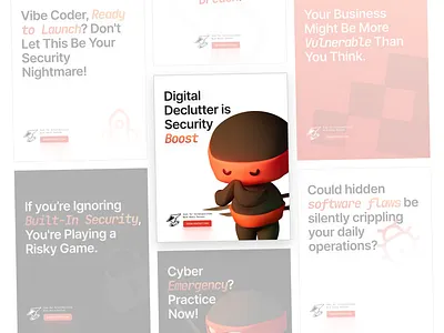 Social Media Design 3D Cards branding design illustration socialmedia ui vector