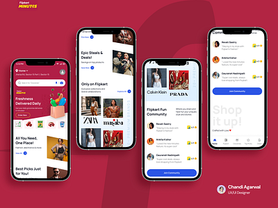 Reimagining FlipKart 3d animation appdesign behance branding creative dailyui delivery design dribbble ecommerce graphic design logo mockup motion graphics ui ui design ux video
