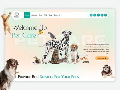 Pet Care Veterinary Clinic Website company website design website figma figma design figma design website figma website figma website design framer website funnelish google sites google sites website saas landing page ui website design webpage website website design website development website mockup website ui ux website ui ux design