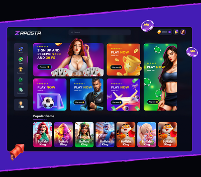 Elevate Your Casino Brand with Custom Characters & Immersive Des casino casinogames casinoproject casinouidesign casinowebsite characterdesign customcharacters designforgambling digitalcasino gamblingdesign gamblingwebsite gameart gameui gaminginterface onlinecasino slotdesign uidesign uxdesign webdesigninspiration websitedesign
