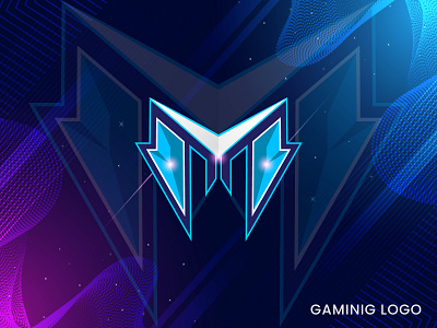 Gaming Logo brand identity branding gaming logo letter m logo logo logo design m gaming logo m logo design