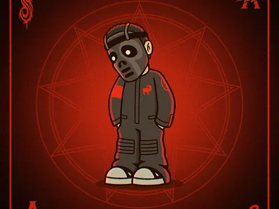 IOWA ERA NUMBER 2 alterfan alterfan art artist branding cartoon character coverart design icon illustration logo nu metal rock music slipknot slipknot art slipknot fanart slipknot iowa