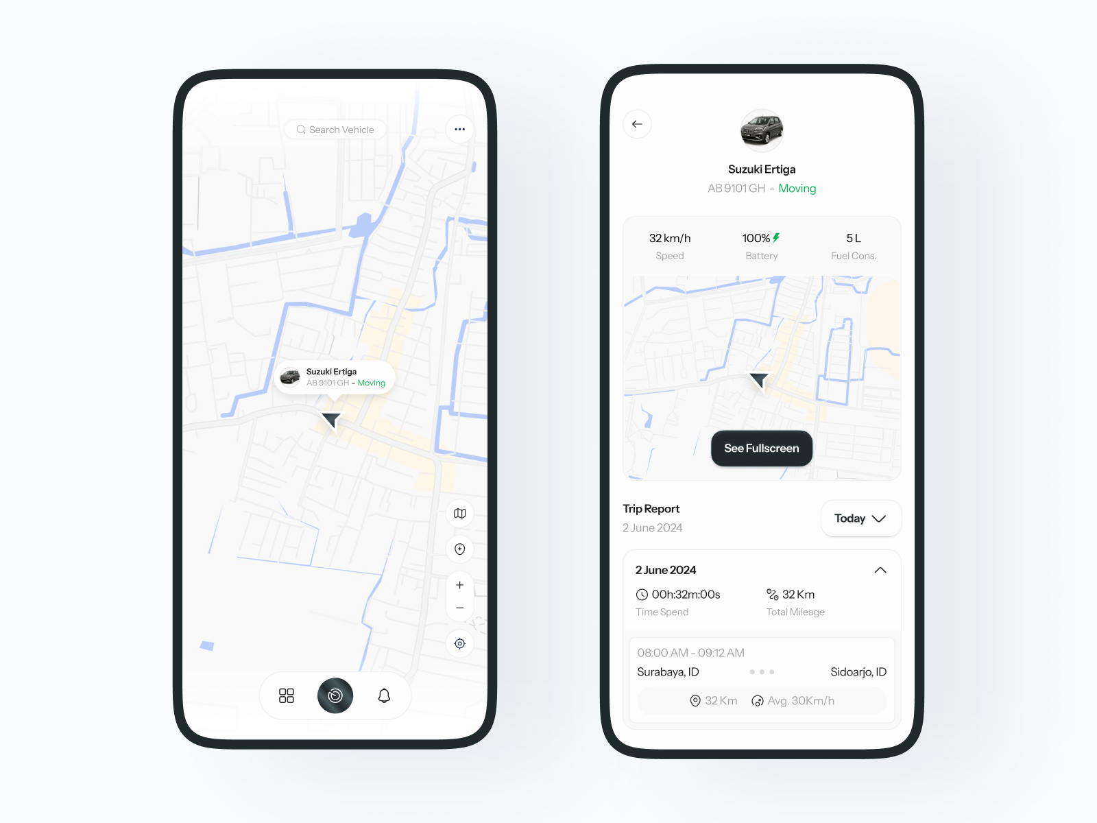 TrackWheels – Rental Car Tracking Made Simple animation car tracking design mobile app ui ui design