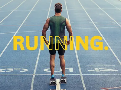 SPORT creative graphic design photo typhography