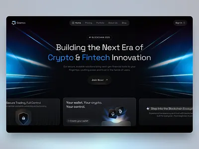 Next-Gen Crypto Solutions blockchain crypto ecosystem finance fintech future futuristic innovation ui ux wallet