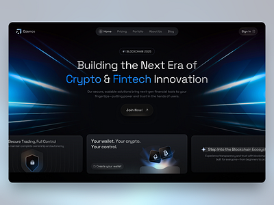 Next-Gen Crypto Solutions blockchain crypto ecosystem finance fintech future futuristic innovation ui ux wallet