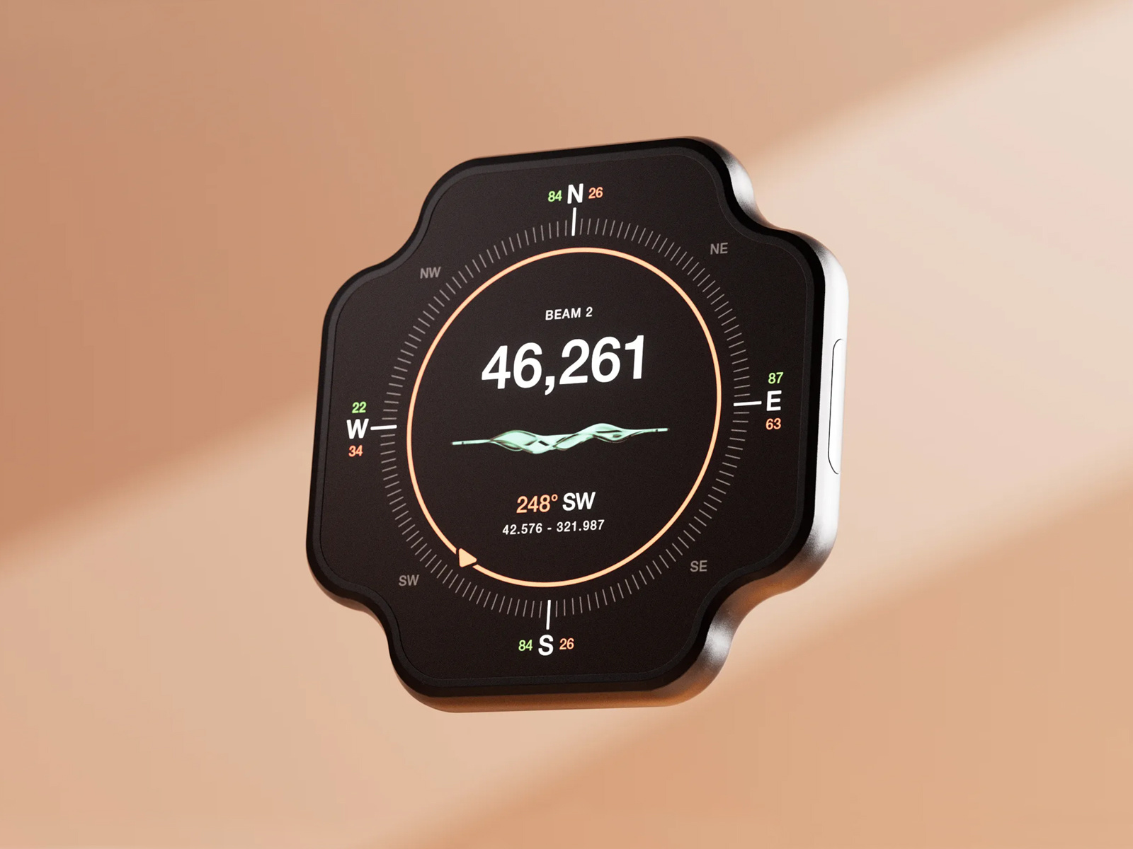 Beam 3D Device & UI 3d graphic design ui