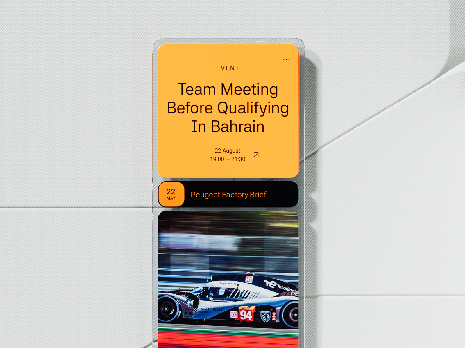 Calendar App Branding Shot 3d animation graphic design ui