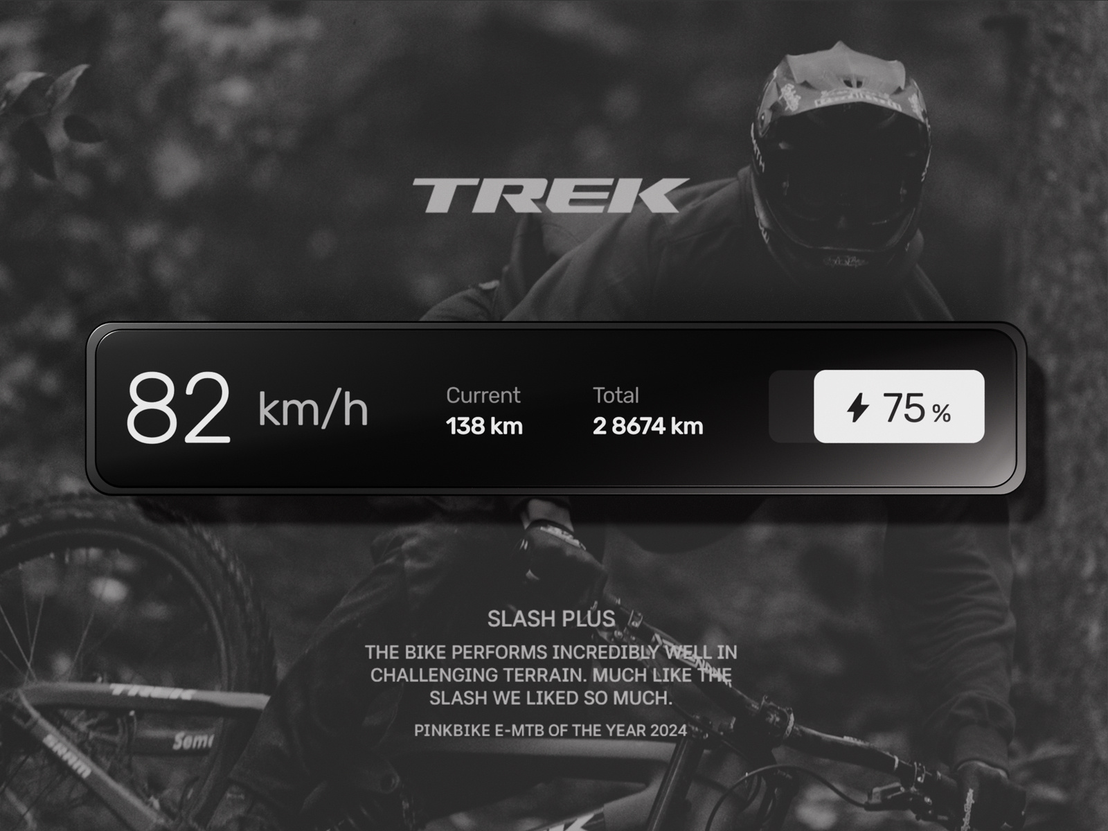 E-Bike Stuff 3d animation branding ui