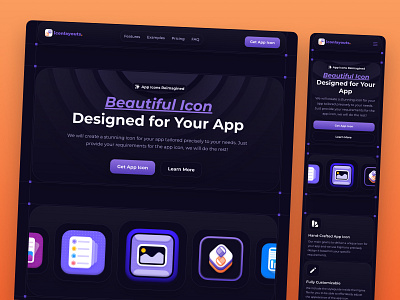 IconLayouts - Landing Page design design for website digital design framer framer designer framer developer framer landing page framer website landing page landing page design landing page design in framer landing page ui marketing website ui ui for website web design web ui website design website in framer website ui design