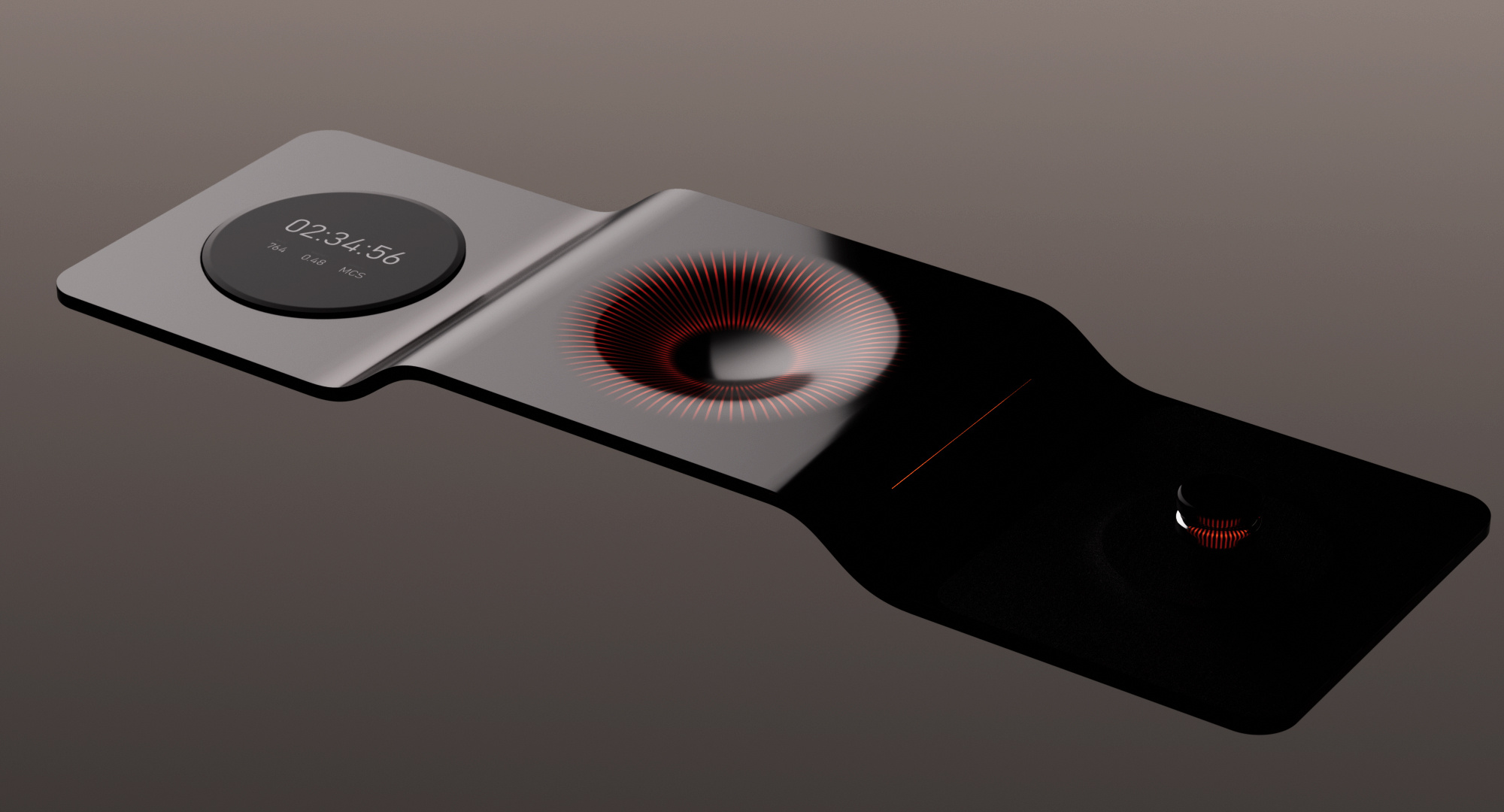 Example of High End 3D Product Visuals For Tech