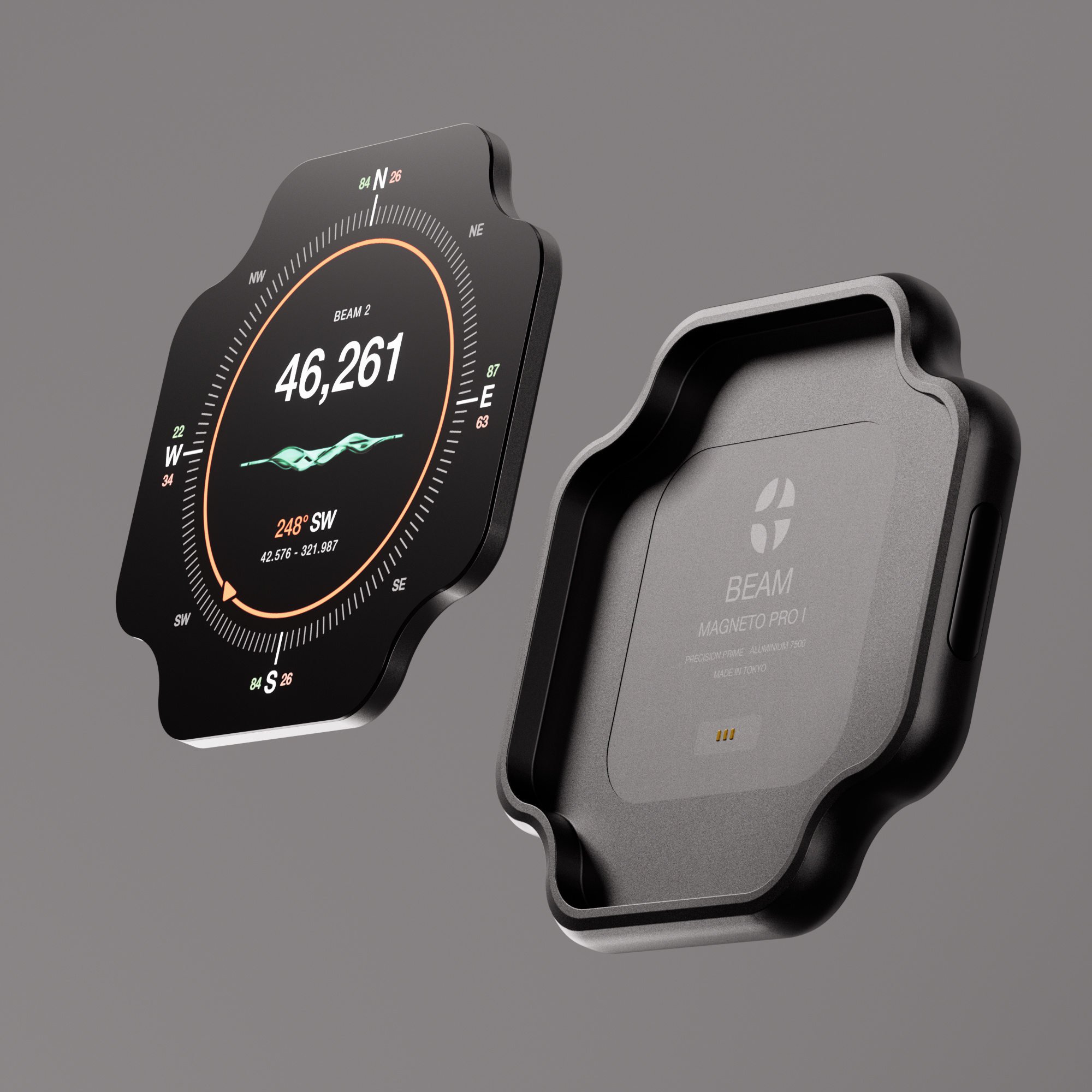 Example of High End 3D Product Visuals For Tech
