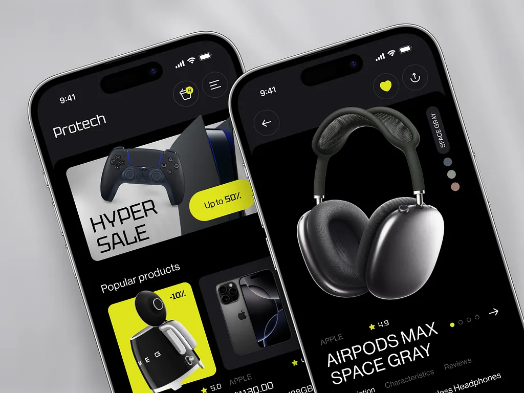 Example of Mobile App Design