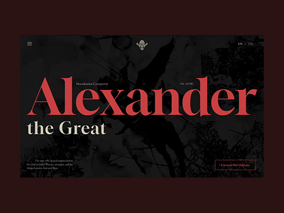 Web Design Concept - Hero Section creative design hero section hovering landing page layout website prototype sketch typography ui ux design ui website website design