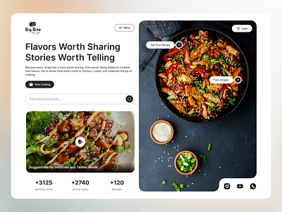 🧑‍🍳Home Cooking Market Place UI Design branding design figma graphic design illustration logo typography ui ux vector