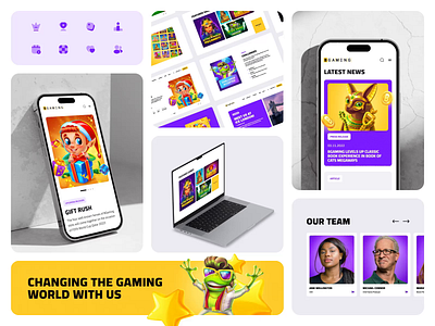BGaming Website animation branding casino figma games gaming igaming illustration landing logo motion graphics slots ui uidesign uxdesign visual identity web web design websflow website