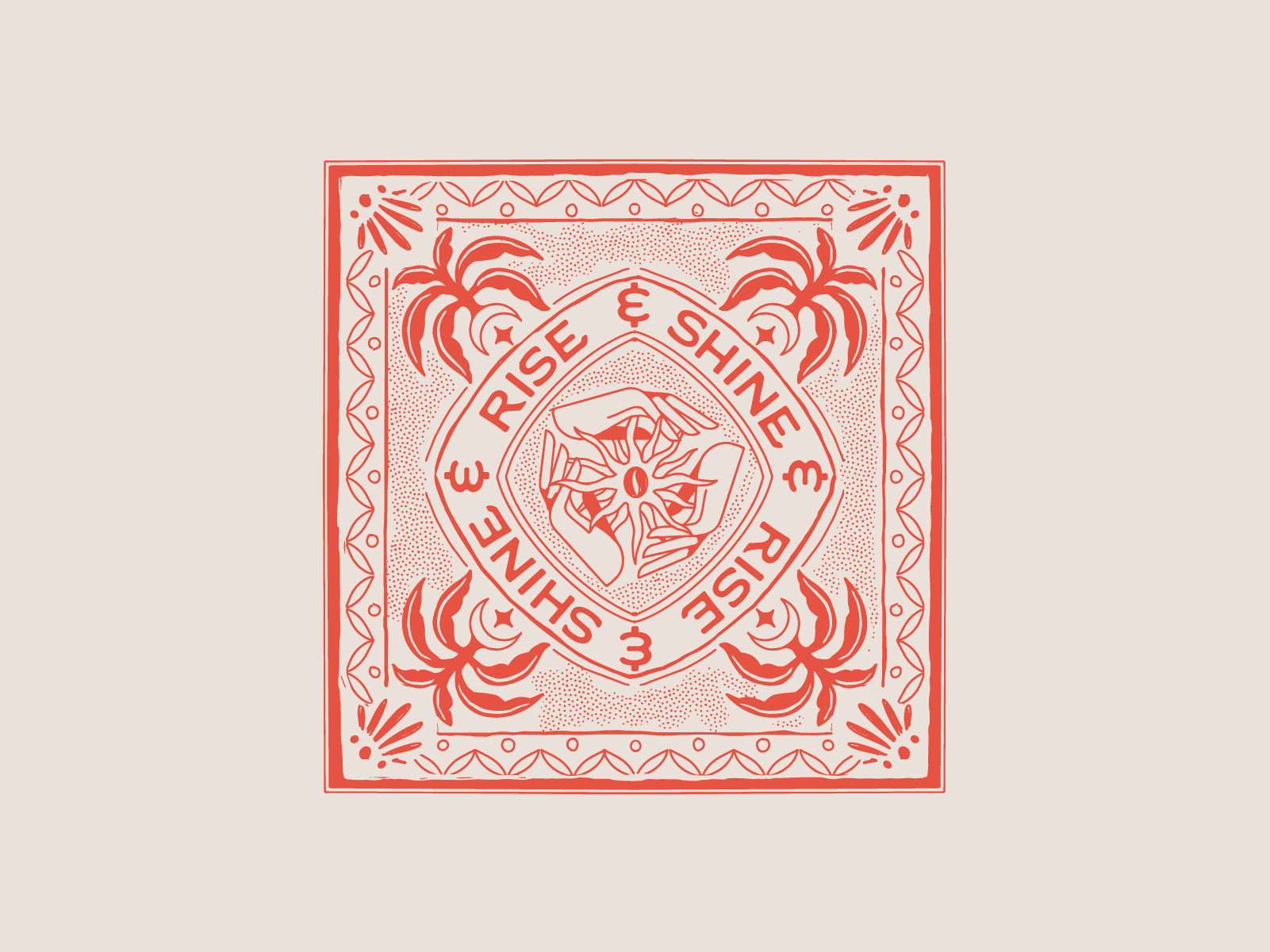 Example of Joud Coffee: Tote Bag Illustration