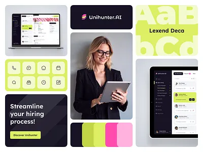 Recruitment Web App app bento design design concept figma hr tech logo product design recruitment ui ui design ux ux design web web app web app design
