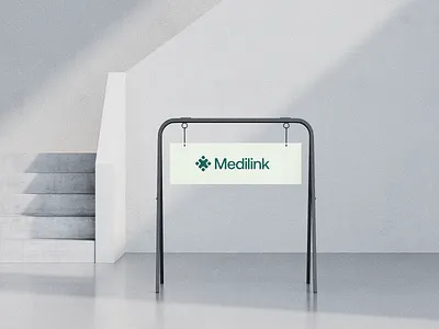 Medilink - HealthCare Brand Design 3d brand design brand identity branding clinic doctors graphic design health health logo healthcare logo logo design logo redesign medical